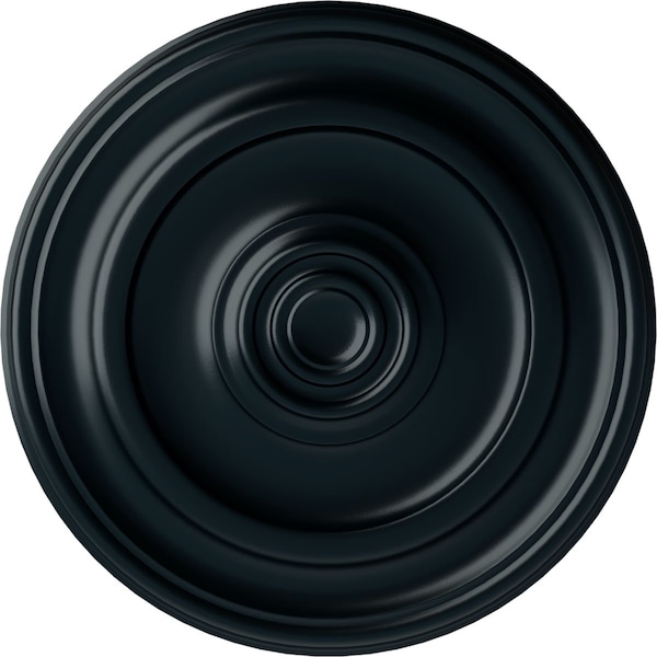 Ekena Millwork Kepler Traditional Ceiling Medallion (For Canopies up to 5 1/4"), 23 5/8"OD x 1 3/4"P, Night Shade CM24KPNSF - main